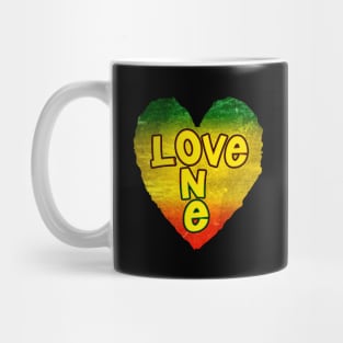 One Love One Heart Mug